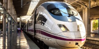 Renfe Zug Spanien
