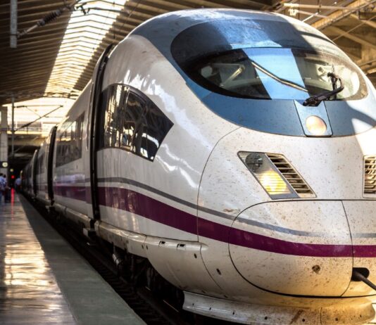 Renfe Zug Spanien