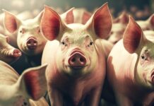 Schweine Burgos Misshandlung