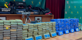 374 Kilo Kokain in Punta Umbría beschlagnahmt