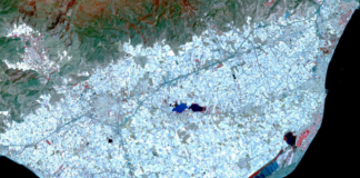 Almeria Spanien Plastik Meer