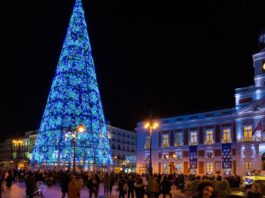 Madrid Spanien Terror Weihnachten