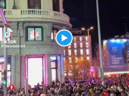 Madrid an Weihnachten