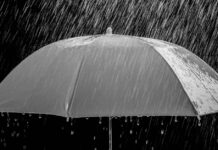 Regen und Schnee Spanien
