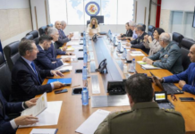Spanien Innenministerium Sicheheitssitzung