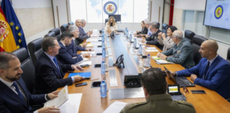 Spanien Innenministerium Sicheheitssitzung