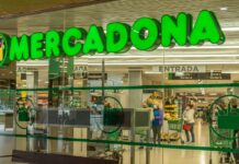 Supermarkt Spanien Silvester