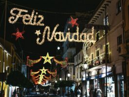 Weihnachstbeleuchtung Spanien