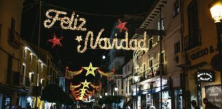 Weihnachstbeleuchtung Spanien
