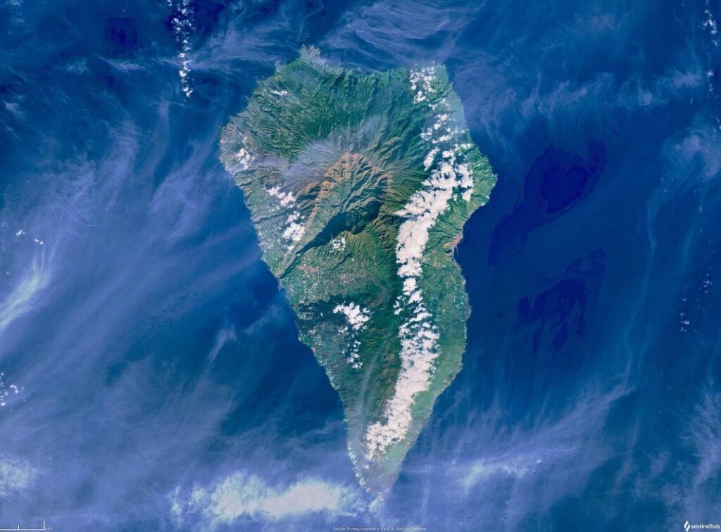 Atemberaubende Bilder der Kanarischen Inseln aus dem Weltraum vom Satelliten Sentinel 2 2