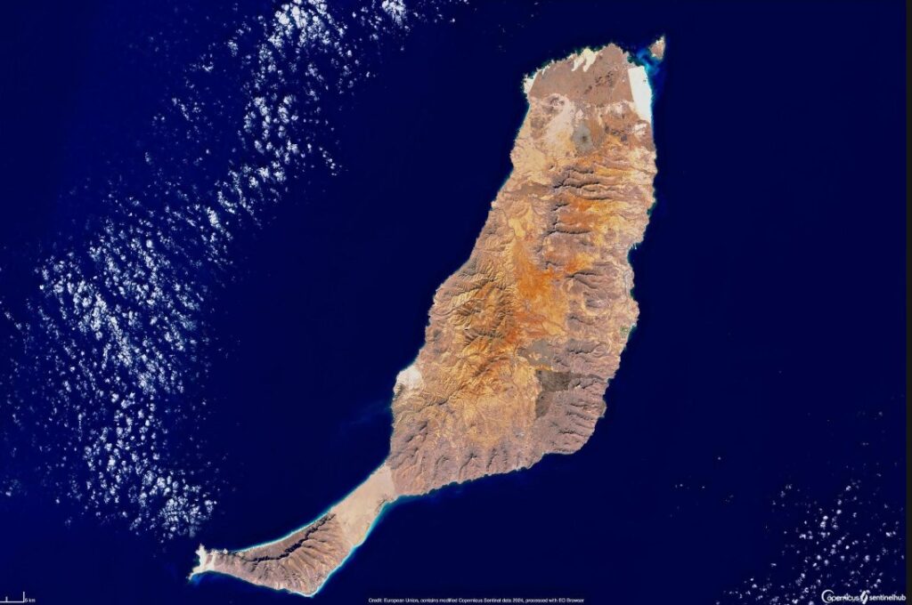 Atemberaubende Bilder der Kanarischen Inseln aus dem Weltraum vom Satelliten Sentinel 2 7