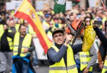 Bauern Proteste Spanien