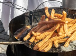 Churos Pfanne Spanien