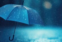 Kälte und Regen Spanien