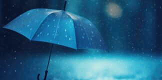 Kälte und Regen Spanien