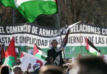 Tausende demonstrieren in 115 Städten in ganz Spanien für das Ende des Völkermords in Gaza