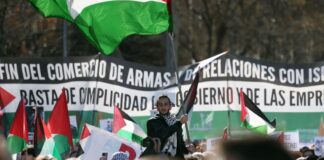 Tausende demonstrieren in 115 Städten in ganz Spanien für das Ende des Völkermords in Gaza