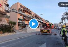 18 Häuser evakuiert nachdem der Korridor eines Gebäudes in El Campello eingestürzt ist