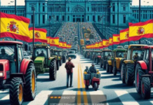 Bauernproteste am Samstag wird Madrid fallen