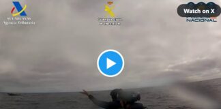 Ein Drogenboot mit 4.000 Kilogramm Kokain in der Nähe der Kanarischen Inseln abgefangen