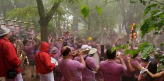 Die größte und beste Weinschlacht Spaniens findet in Haro statt