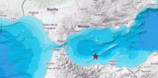 Ein Erdbeben der Stärke 4,3 in der Alboran-See war in Teilen Andalusiens zu spüren