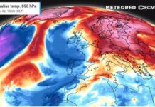 Ein mächtiger Sturm kommt an diesem Wochenende nach Spanien
