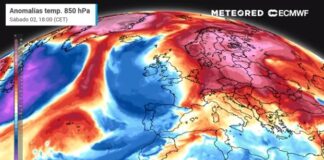 Ein mächtiger Sturm kommt an diesem Wochenende nach Spanien