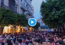 50.000 Fans ohne Ticket bei Sonnenschein und 30 Grad