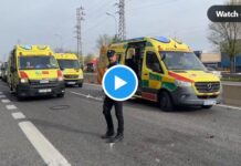 Drei Jugendliche sterben bei einem Unfall auf der M-406 Madrid und zwei werden schwer verletzt
