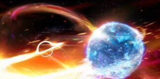 Ein Team von den Balearen entdeckt die Verschmelzung eines Neutronensterns mit einem unbekannten Objekt