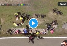 Schrecklicher Sturz bei der Baskenland-Rundfahrt Itzulia