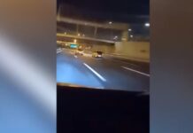 Selbstmordrennen mit 300 Stundenkilometern auf der M-50 in Madrid