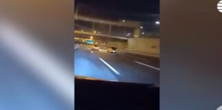 Selbstmordrennen mit 300 Stundenkilometern auf der M-50 in Madrid