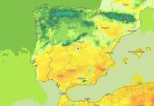 AEMET bringt schlechte Nachrichten für das Wetter in Spanien am Wochenende