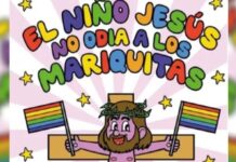 Das Jesuskind hasst keine Marienkäfer heißt ein neues Spanisches Kinderbuch in dem Nonnen Masturbieren