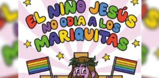 Das Jesuskind hasst keine Marienkäfer heißt ein neues Spanisches Kinderbuch in dem Nonnen Masturbieren