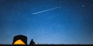 Der Meteorschauer Eta Aquarides kommt an der von den Kanarischen Inseln aus perfekt zu sehen sein wird