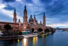Der Plan eine Stadt in Saragossa zur Hauptstadt Spaniens zu machen um Washington, Neu-Delhi und Canberra zu imitieren
