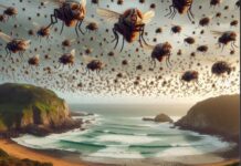 Die alarmierende massive Invasion von Fliegen in Galicien und ihre Aussage über unsere Zukunft