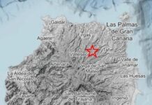 Ein Erdbeben der Stärke 2,3 auf der Richterskala erschütterte heute Gran Canaria