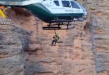 Ein Polizist stirbt nach einem 35-Meter-Sturz beim Abseilen in den Pyrenäen
