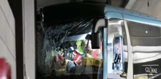 Mehrere Verletzte in Las Palmas zwei davon schwer nachdem sie von einem Bus überfahren wurden