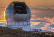 Bis 2030 wird Spanien 42,6 Millionen Euro in die Kanarischen Inseln als Teleskop-Standort investieren