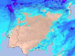 Die Aemet warnt vor einem drastischen Wetterumschwung in Spanien von 35 Grad zu einem Trog der Regen bringen wird