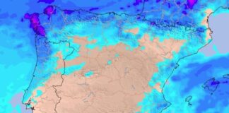 Die Aemet warnt vor einem drastischen Wetterumschwung in Spanien von 35 Grad zu einem Trog der Regen bringen wird