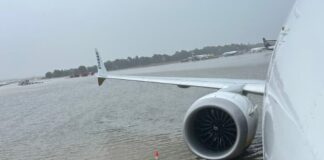 Flughafen Mallorca wegen schweren Unwettern geschlossen