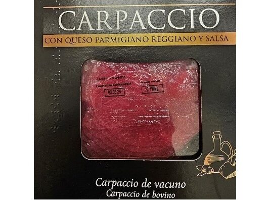 Salmonellen in einem Carpaccio aus Spanien
