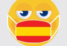 Tragen Sie Maske Gesundheitsministerium sendet schon wieder eine Warnung angesichts des Ausbruchs von Covid-Fällen in Spanien