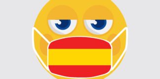 Tragen Sie Maske Gesundheitsministerium sendet schon wieder eine Warnung angesichts des Ausbruchs von Covid-Fällen in Spanien